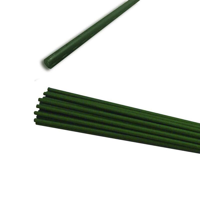 Pack De 24 Unidades - Tutor De Plástico Verde Para Plantas Ø1,1 X 120 Cm