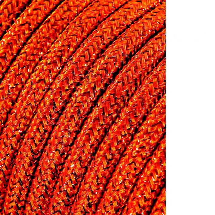Pack De 25 Unidades - Carrete Cable Cordón Tubular H03vv-F 2 X 0,75 Mm² Marrón Brillante, 25 M