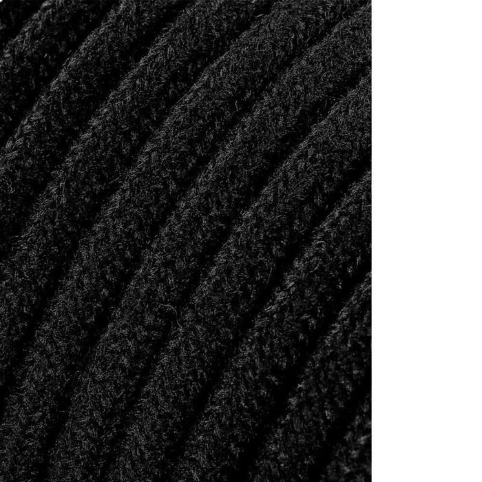 Pack De 25 Unidades - Carrete Cable Cordón Tubular H03vv-F 2 X 0,75 Mm² Negro, 25 M