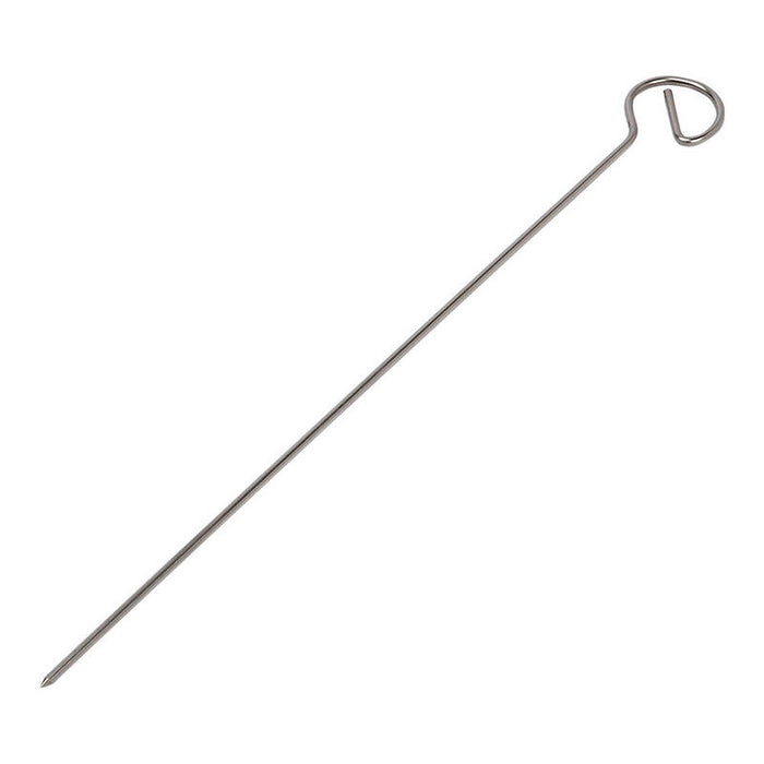 Pack De 25 Unidades - Pincho De Acero Inoxidable 18/8 De 35cm. Sauvic