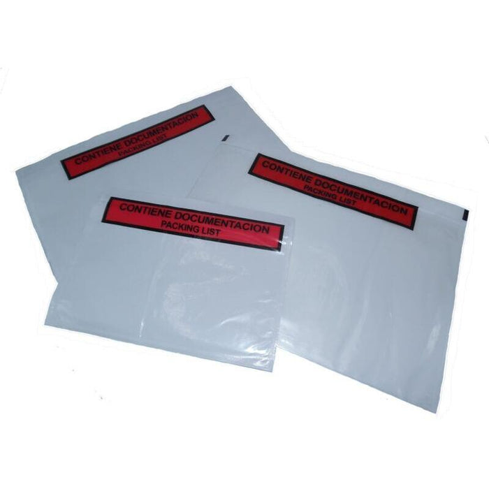 Pack De 250 Unidades Fabrisa Sobre Autoadhesivo Para Envio De Documentos 240x180mm - Packing List