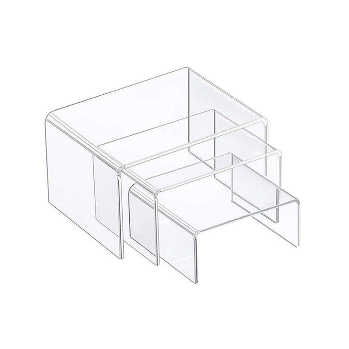 Pack De 3 Expositores Elevados De Metacrilato 3mm