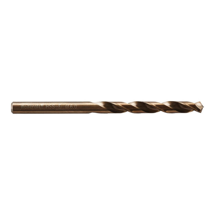 Pack De 3 Unidades - Broca Para Metal Hss Cobalto Rectificada, Ø6 X 93 Mm