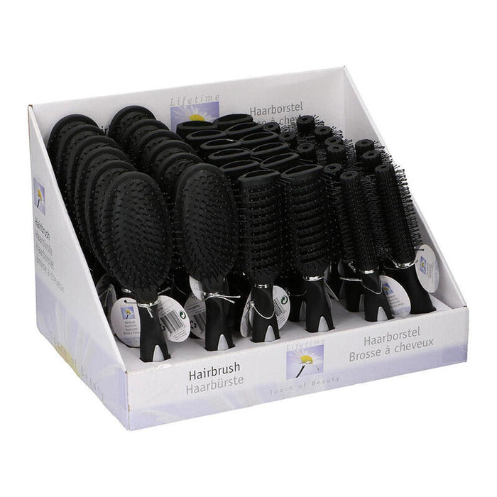 Pack De 3 Unidades - Cepillo Para El Cabello Touch Of Beauty Modelos Surtidos