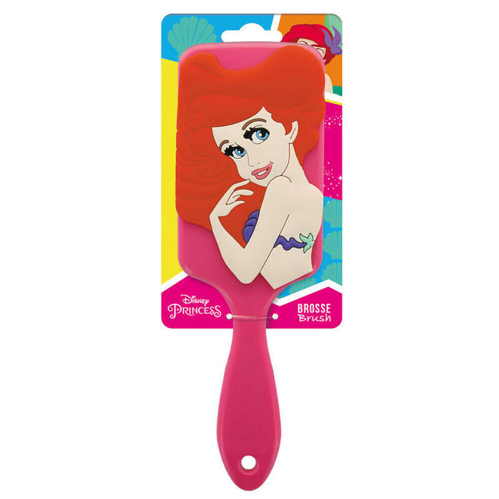 Pack De 3 Unidades - Cepillo Pelo 3d Ariel La Sirenita Disney