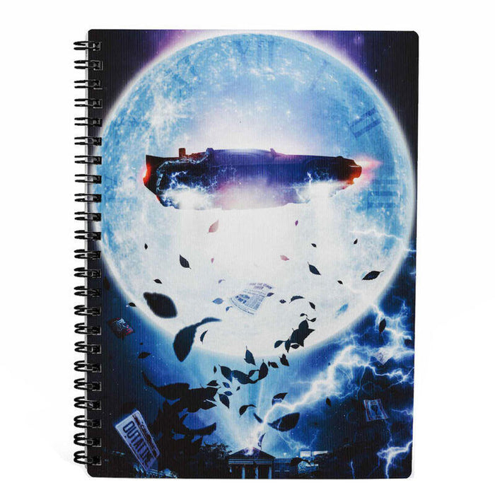 Pack De 3 Unidades - Cuaderno 3d Bttf Delorean Regreso Al Futuro