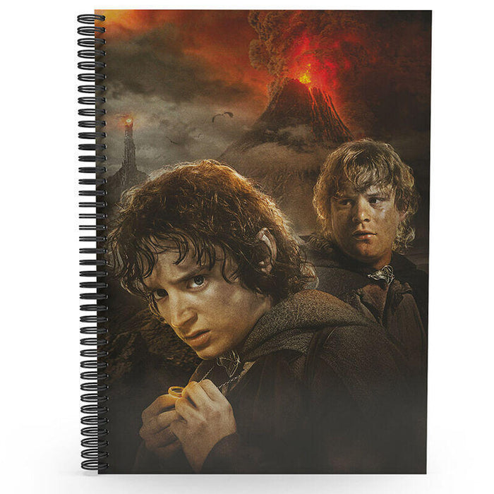 Pack De 3 Unidades - Cuaderno 3d Frodo And Sam El Señor De Los Anillos