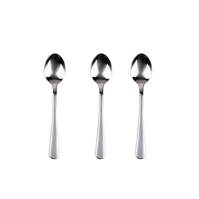 Pack De 3 Unidades - Cucharilla De Acero Inoxidable Reciclado Brillo Natur 3 Uds