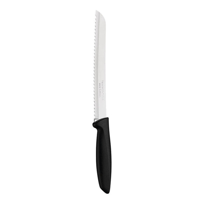 Pack De 3 Unidades - Cuchillo Para Pan 8" Plenus Negro Tramontina