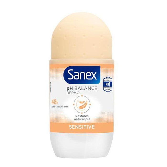 Pack De 3 Unidades - Desodorante Roll-On Dermo Sensitive 48 H, 50 Ml