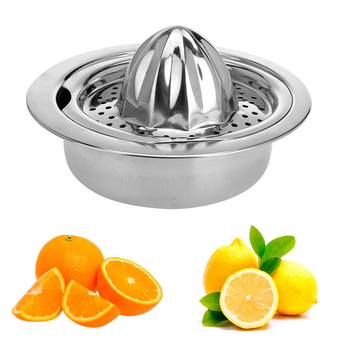 Pack De 3 Unidades - Exprimidor Citricos Inoxidable