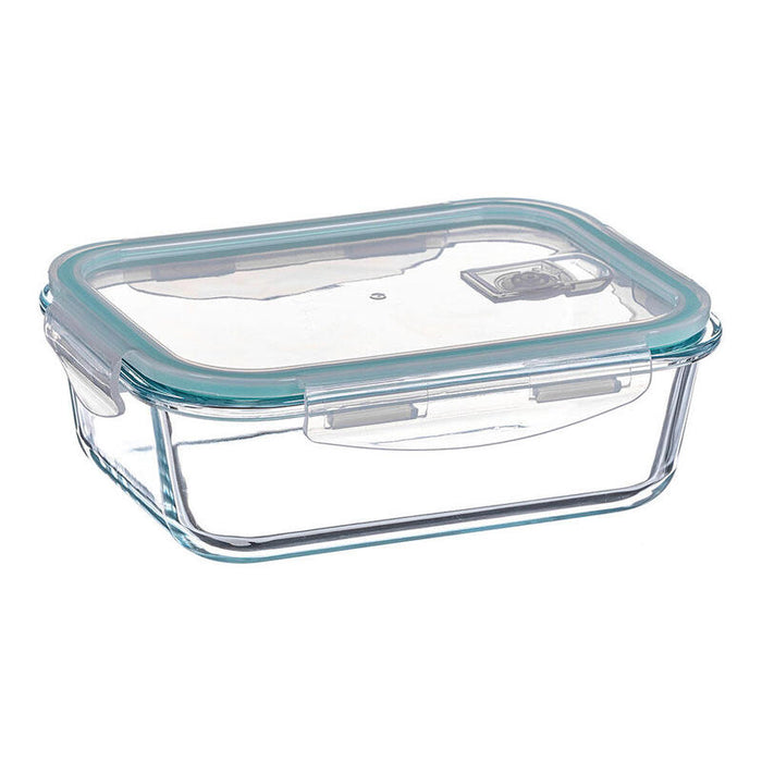 Pack De 3 Unidades - Fiambrera Borosilicato Rectangular Hermética 370 Ml