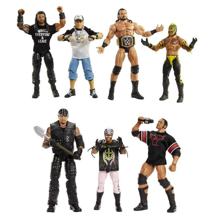 Pack De 3 Unidades - Figura Elite Top Picks Wwe 15cm Surtido