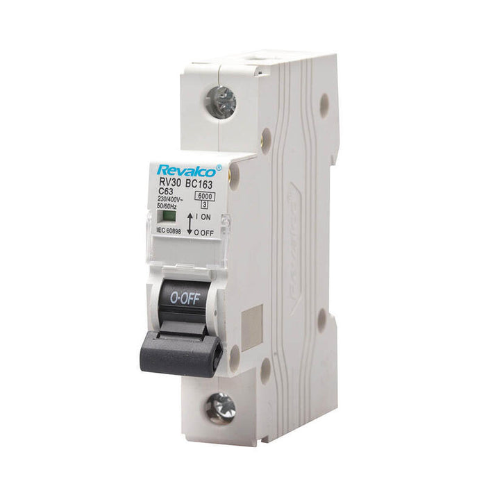 Pack De 3 Unidades - Magnetotermico Revalco 1 Polo 10a C 6ka Resid/Terciario