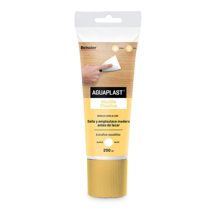 Pack De 3 Unidades - Masilla Plástica Blanco 200 Ml