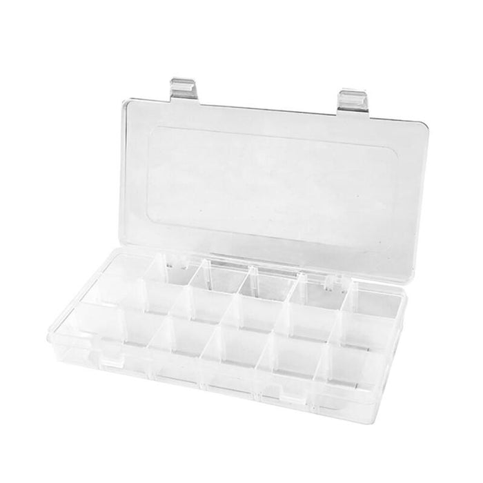 Pack De 3 Unidades - Organizador De Compartimentos Con Tapa 18 Divisiones