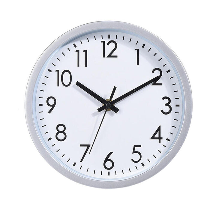 Pack De 3 Unidades - Reloj De Pared Redondo Colores Surtidos Con Fondo Blanco Ø20x3,8cm