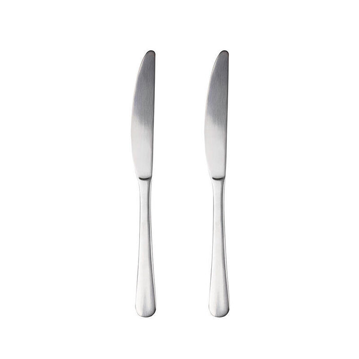 Pack De 3 Unidades - Set 2 Unid. Cuchillo De Acero Inoxidable Reciclado Brillo Natur Sg7769 San Ignacio