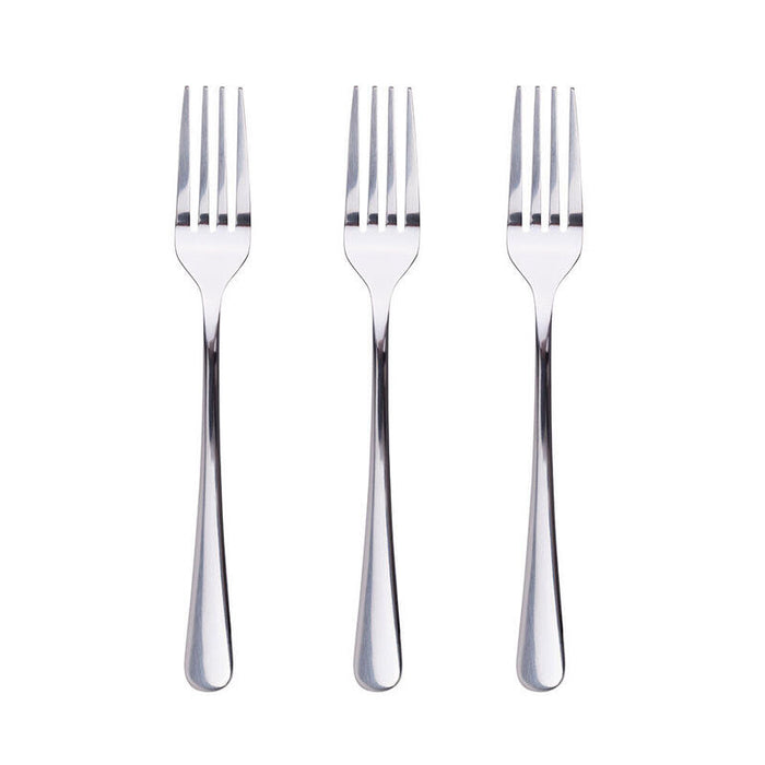 Pack De 3 Unidades - Tenedor Para Postre De Acero Inoxidable Brillo Natur 3 Uds