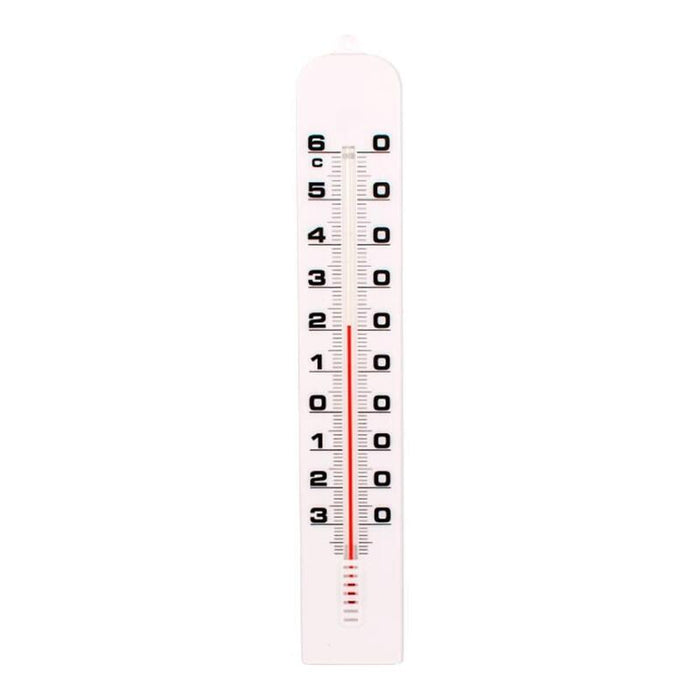 Pack De 3 Unidades - Termómetro De Plástico, 41 Cm, Blanco