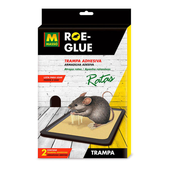 Pack De 3 Unidades - Trampa Adhesiva Para Ratas, Blister 2 Uds