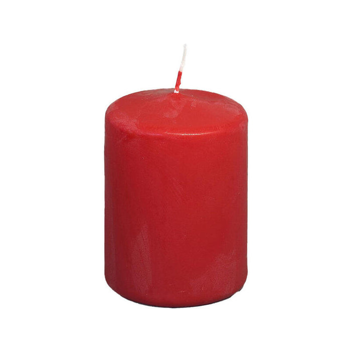 Pack De 3 Unidades - Vela Para Centros Color Rojo 7,5cm Magic Lights