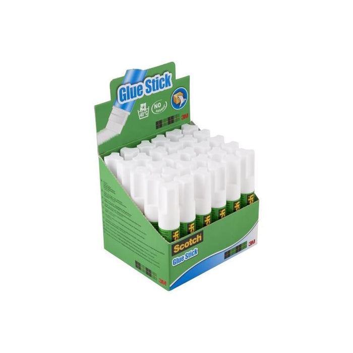 Pack De 30 Unidades Scotch Barra De Pegamento 8gr - Adhesivo Permanente - Transparente