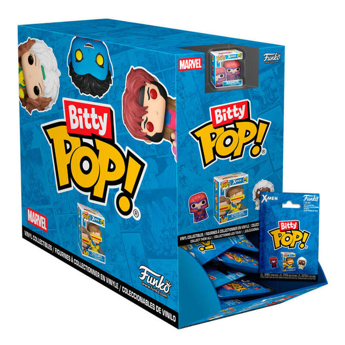 Pack De 32 Unidades - Figura Mystery Bitty Pop Marvel X-Men Surtido