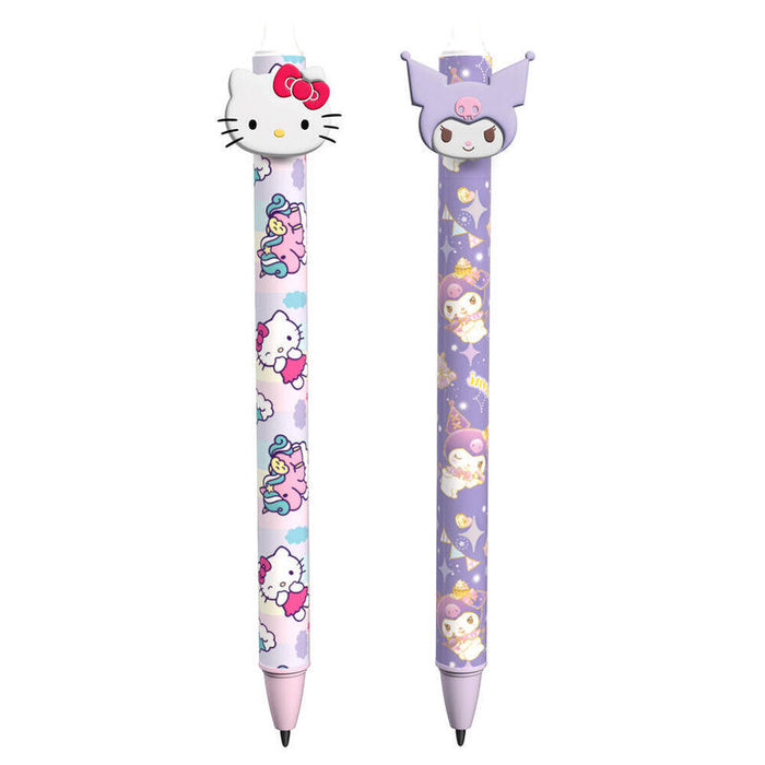 Pack De 36 Unidades - Boligrafo Borrable Kuromi Hello Kitty Surtido