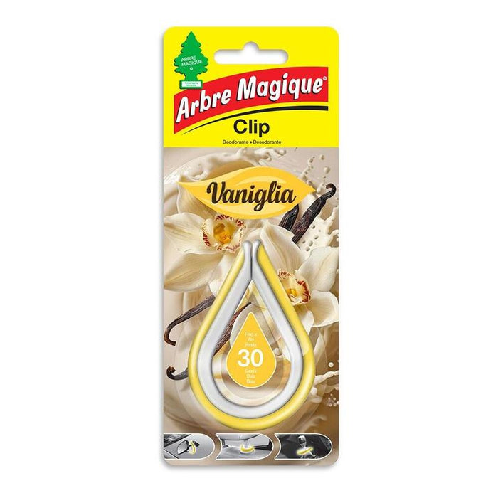 Pack De 4 Unidades - Ambientador De Coche, Modelo Clip, Aroma Vaniglia