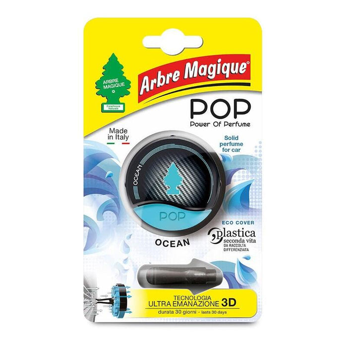 Pack De 4 Unidades - Ambientador De Coche, Modelo Pop, Aroma Ocean