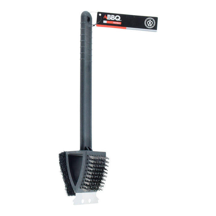 Pack De 4 Unidades - Cepillo De Barbacoa 3 En Uno, 37 Cm
