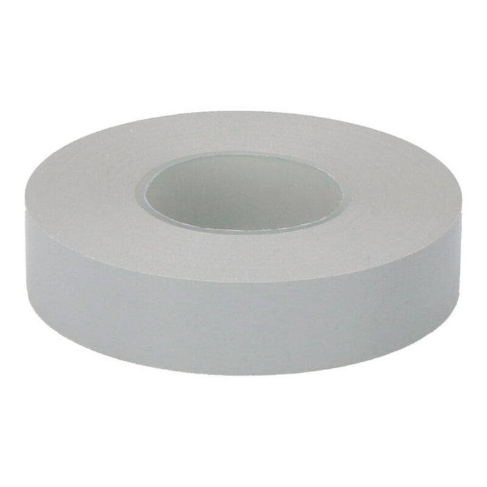 Pack De 4 Unidades - Cinta Aislante Eléctrica Profesional Pvc Alta Adhesión 19 Mm X 33 M Gris
