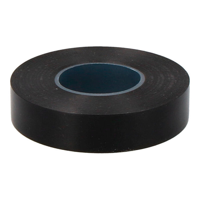 Pack De 4 Unidades - Cinta Aislante Eléctrica Profesional Pvc Alta Adhesión 19 Mm X 33 M Negra