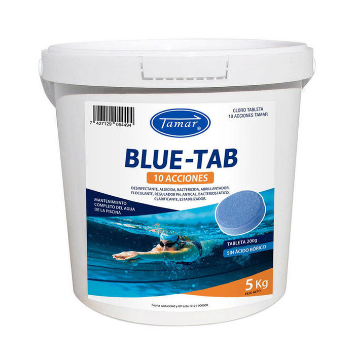 Pack De 4 Unidades - Cloro Blue Tab 10 Acciones 5kg 1205106050 Tamar