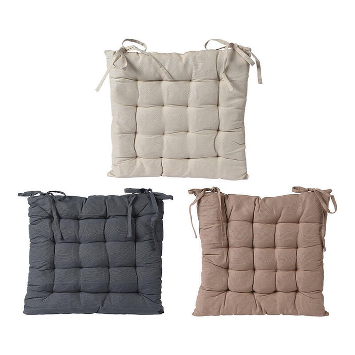 Pack De 4 Unidades - Cojín Para Silla Colores Surtidos 40 X 40 X 6 Cm