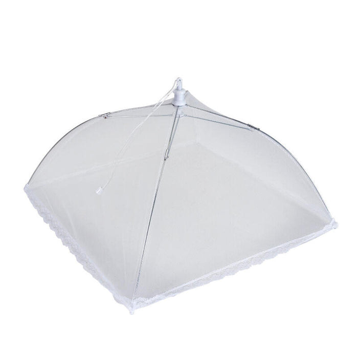 Pack De 4 Unidades - Cubreplatos De Nylon Plegable 30 X 30 Cm