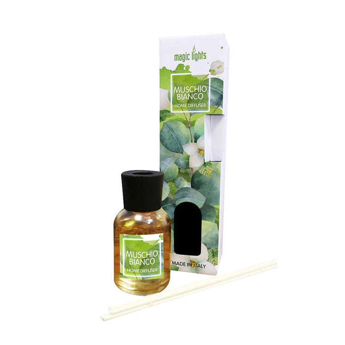 Pack De 4 Unidades - Difusor Mikado Musk Blanco 50ml Magic Lights