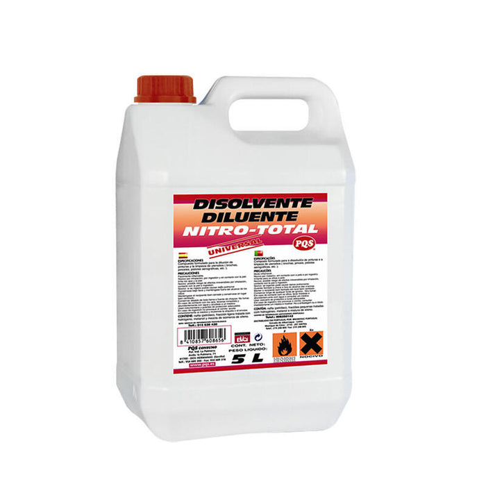 Pack De 4 Unidades - Disolvente Nitro Total Garrafa 5l Pqs