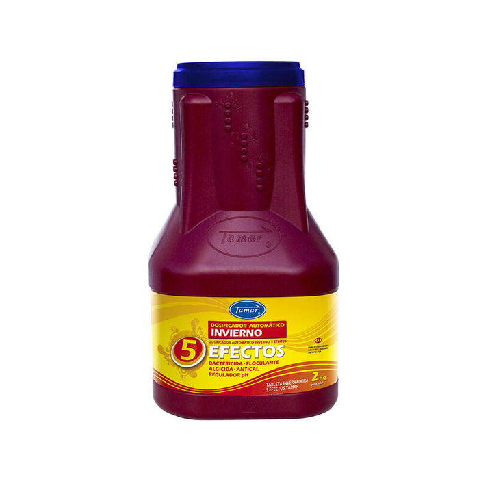 Pack De 4 Unidades - Dosificador Automatico Flotante 2kg 5 Acciones Para Invierno Tamar