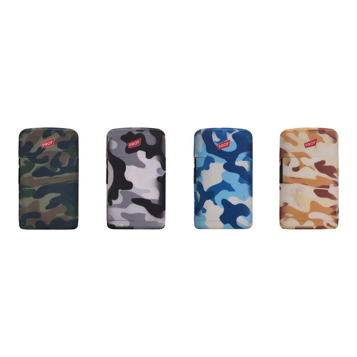 Pack De 4 Unidades - Encendedor Electrónico Camouflage Colores Surtidos Euro/U