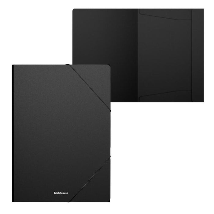 Pack De 4 Unidades Erichkrause Carpetas Solapas Matt Classic - A4 - Negro
