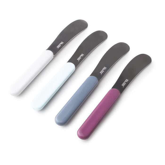 Pack De 4 Unidades - Espátula Para Mantequilla De 14,8 Cm; Colores Surtidos