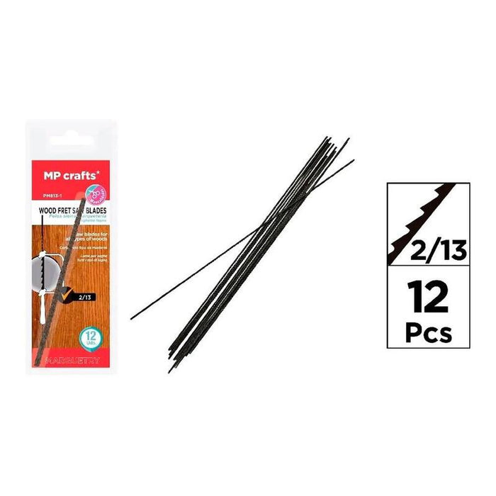 Pack De 4 Unidades - Hoja De Sierra Para Marquetería, Plano 2/13, 12 Uds