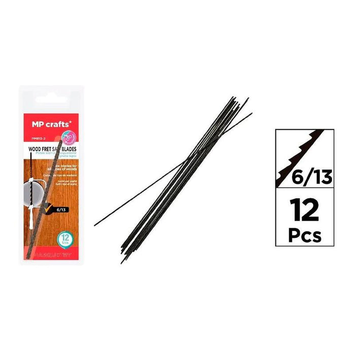 Pack De 4 Unidades - Hoja De Sierra Para Marquetería, Plano 6/13, 12 Uds