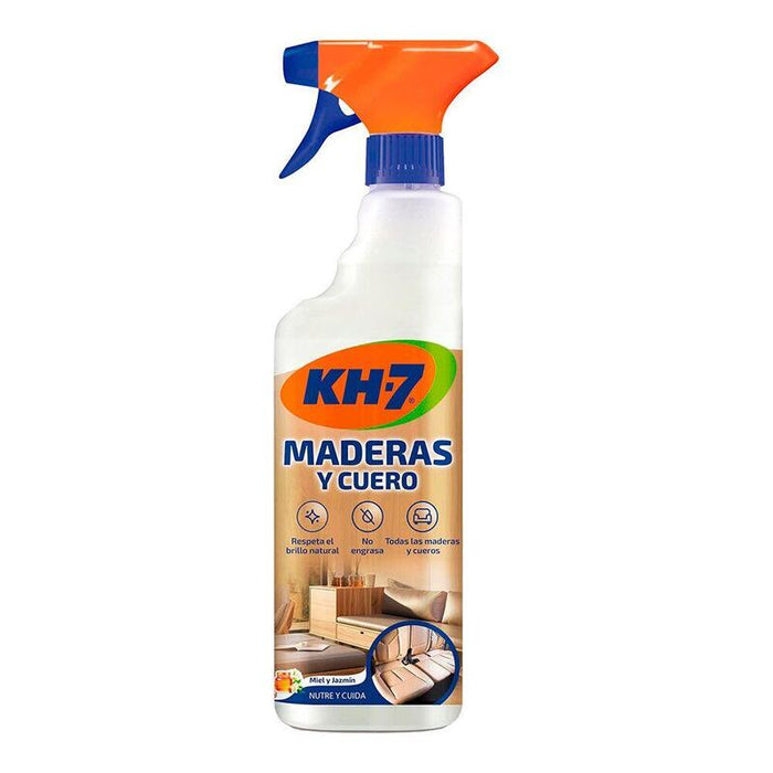 Pack De 4 Unidades - Limpiador Para Maderas Y Cuero, Aroma Miel Y Jazmín, 500 Ml