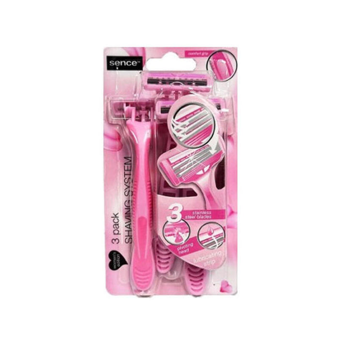 Pack De 4 Unidades - Maquinilla Depilar Desechable 3 Uds