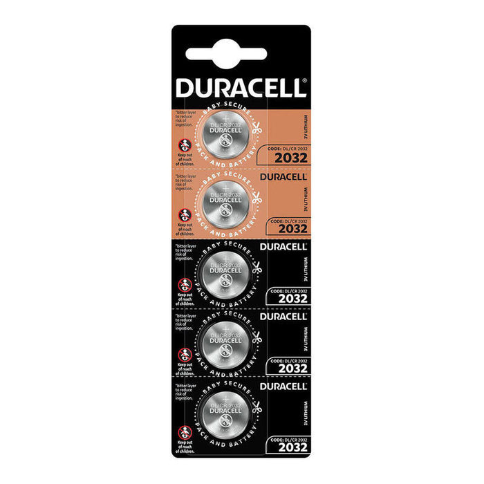 Pack De 4 Unidades - Micro Pila De Botón Litio Cr2032 3 V Ø20 X 3,2 Mm Blister 5 Uds