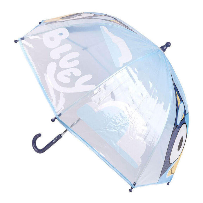 Pack De 4 Unidades - Paraguas Manual Burbuja Bluey 45cm