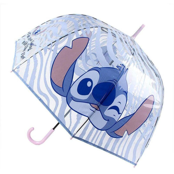 Pack De 4 Unidades - Paraguas Manual Stitch Disney 60cm